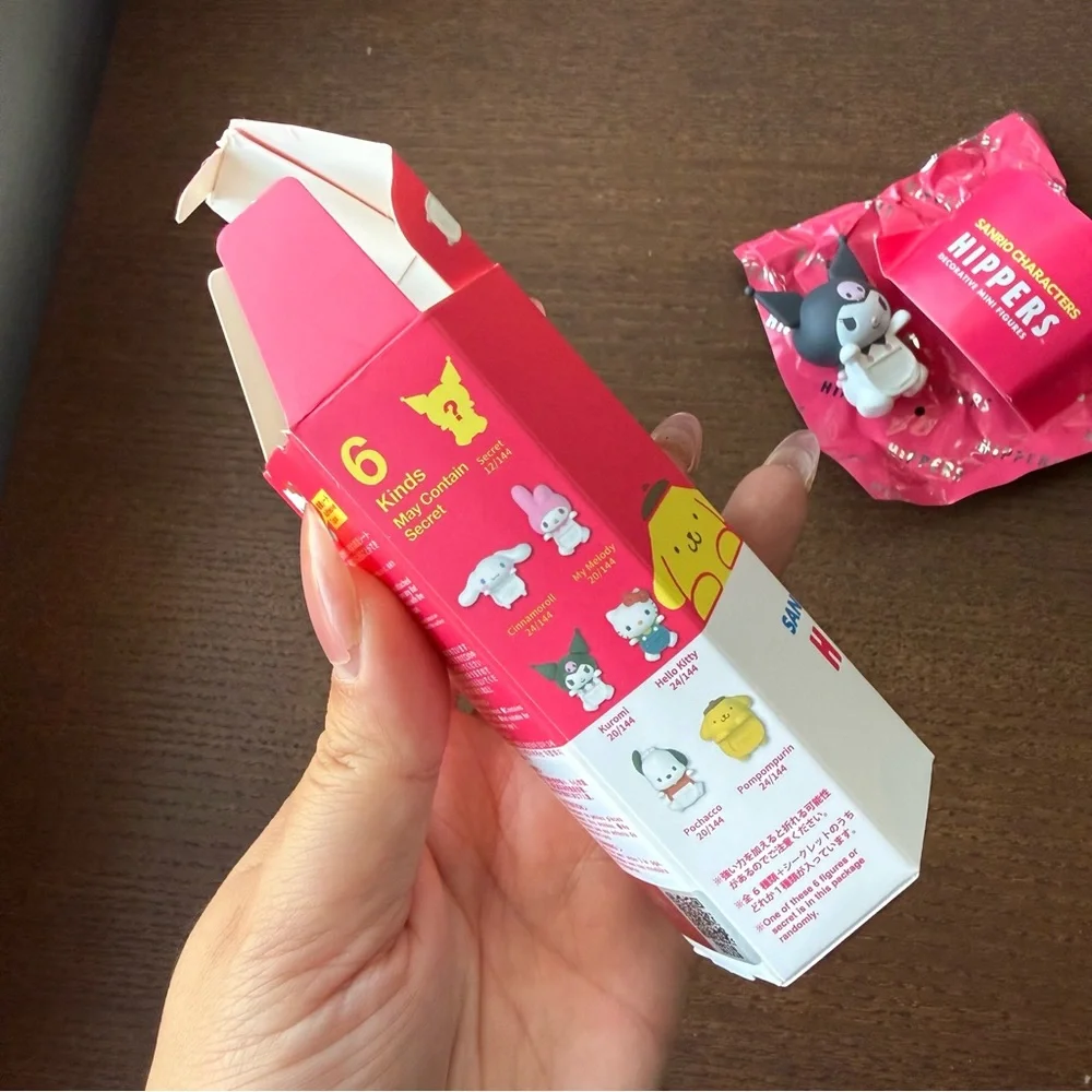 SANRIO Characters HIPPERS Decorative Mini Figurines - Kuromi - Picture 7 of 16